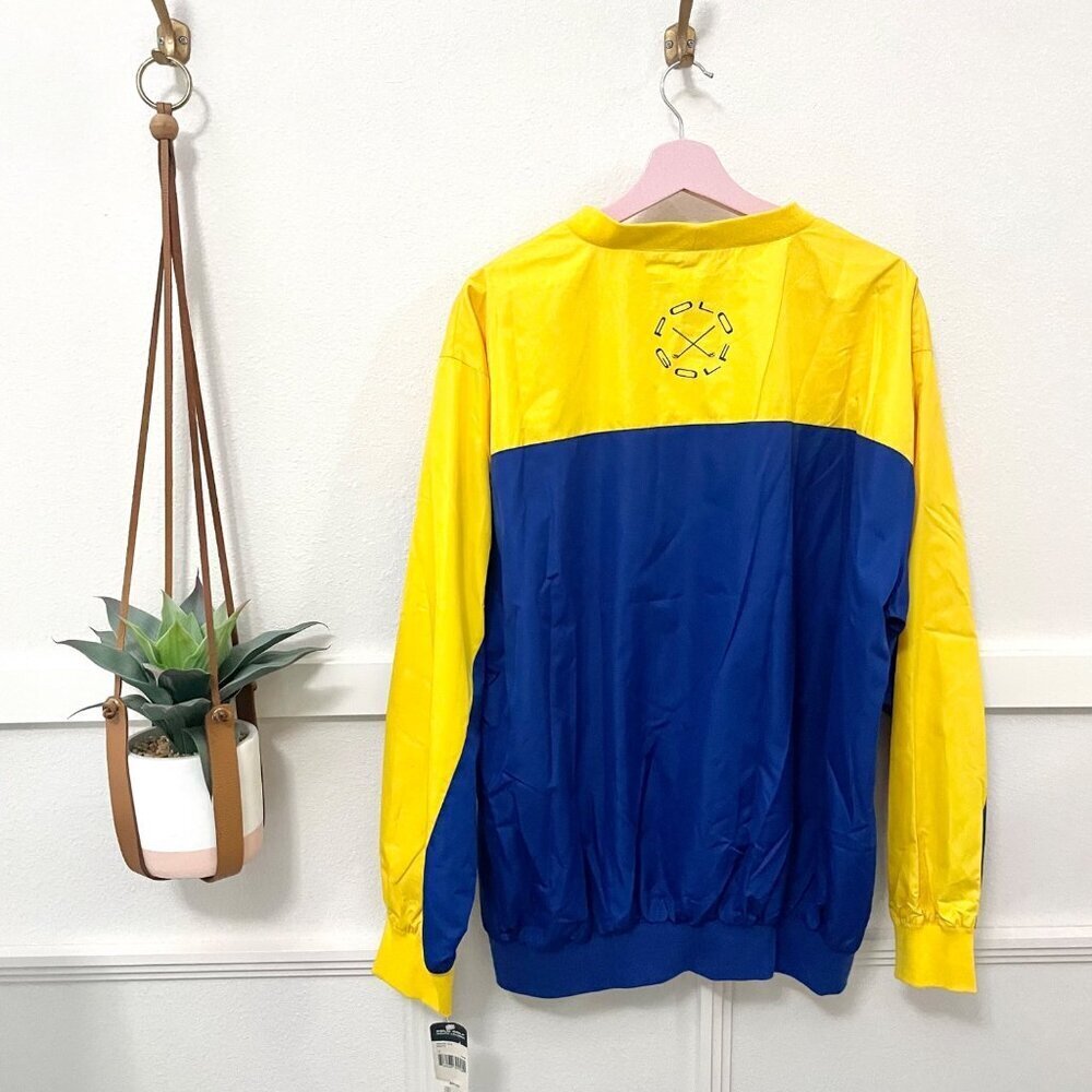 NWT Polo Ralph Lauren Golf Color Block Windbreaker Shell Jacket Size M - Picture 4 of 5
